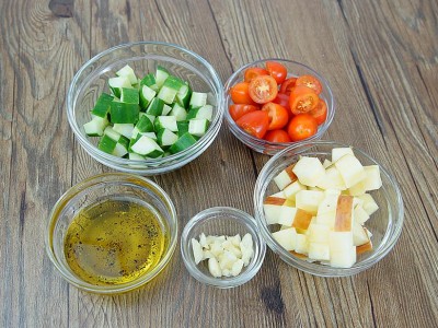 食譜-時蔬佐油醋沙拉