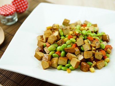 食譜-毛豆炒豆干