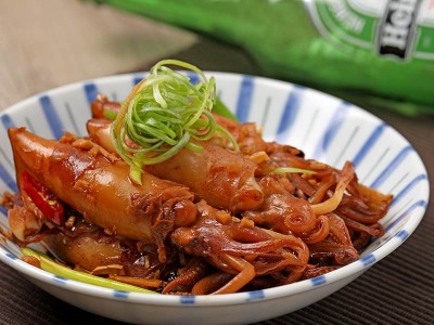 食譜-醬燒小卷