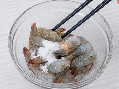 食譜-金沙蝦球
