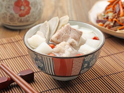 食譜-牛蒡山藥排骨湯