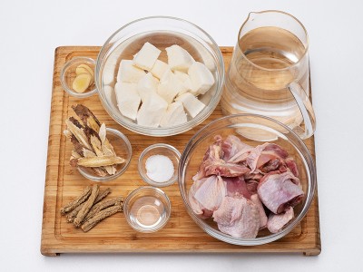 食譜-山藥參雞湯