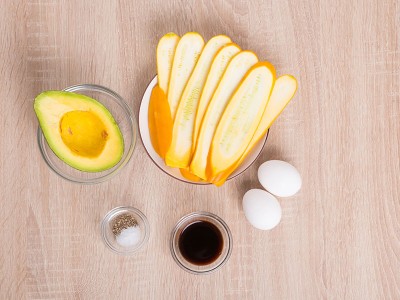 食譜-烤櫛瓜佐巴薩米克醋