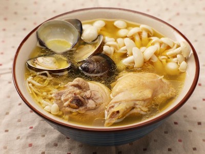 食譜-蛤蜊雞湯