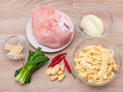 食譜-筍絲滷腿庫