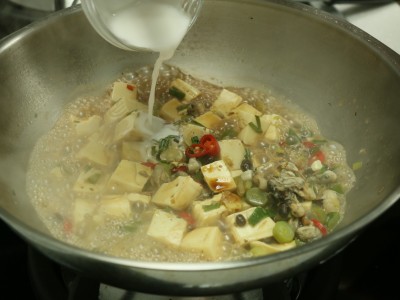 食譜-豆鼓蚵仔燒豆腐