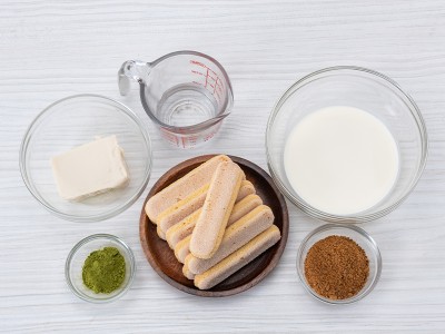 食譜-抹茶豆乳提拉米蘇