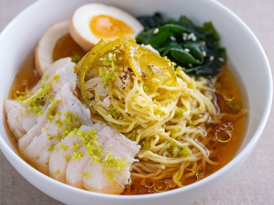 食譜-柚子雞肉冷麵