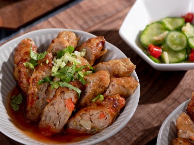 食譜-炸雞卷