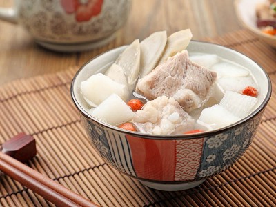 食譜-牛蒡山藥排骨湯
