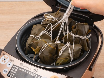 食譜-芋泥桂圓紫米粽