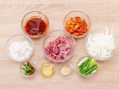 食譜-韓式辣炒豬肉海鮮