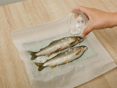食譜-鹽烤香魚
