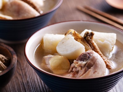 食譜-山藥參雞湯