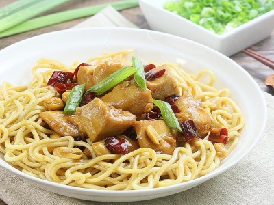食譜-宮保雞丁麵