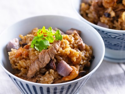 食譜-芋頭油飯