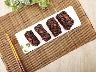 食譜-桂圓紫米糕