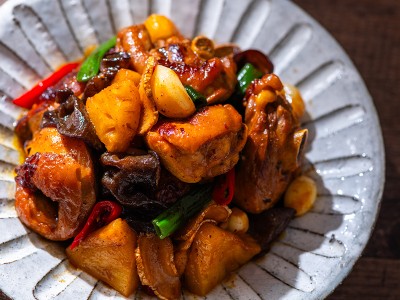 食譜-鳳梨木耳燒雞