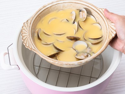 食譜-蛤蜊蒸蛋