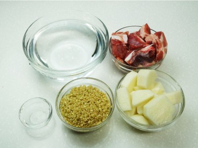 食譜-山藥排骨糙米粥
