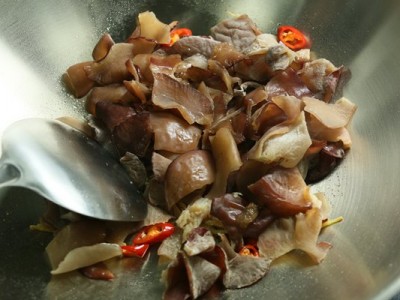 食譜-木耳炒鳳梨