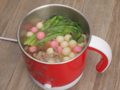 食譜-客家鹹湯圓(無蝦米版)
