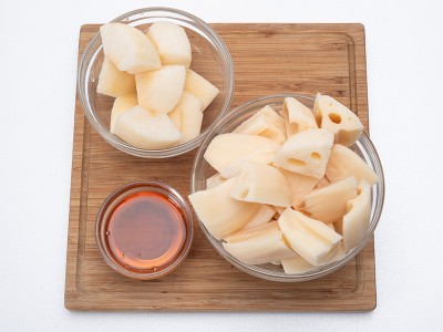 食譜-蓮藕水梨蜂蜜汁