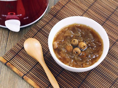 食譜-福圓木耳湯