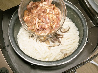 食譜-竹筍鹹粥