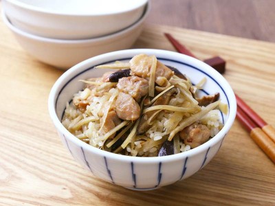 食譜-牛蒡雞肉飯