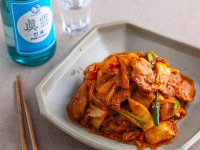食譜-韓式辣炒豬肉海鮮