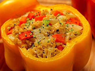 食譜-甜椒鑲豆腐