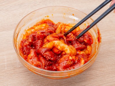 食譜-韓式辣炒豬肉海鮮