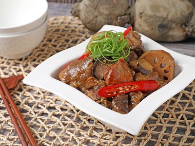 食譜-蓮藕燒雞