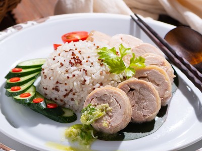 食譜-海南雞藜麥飯(一鍋兩菜)