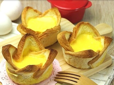 食譜-吐司蛋塔 【簡單料理輕鬆做】