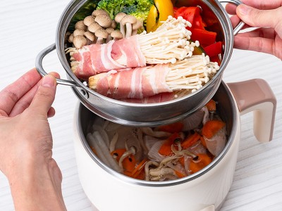 食譜-豬肉味噌湯＋日式蒸物
