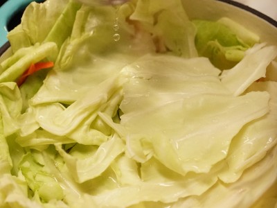 食譜-高麗菜千層煲