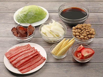 食譜-高纖日式壽喜燒