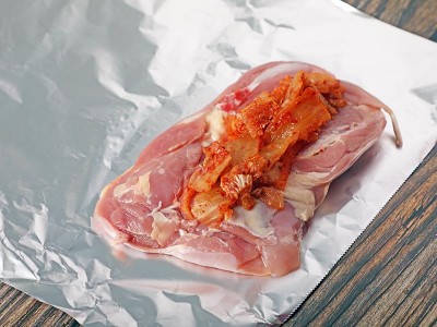 食譜-泡菜雞肉捲