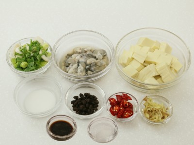 食譜-豆鼓蚵仔燒豆腐