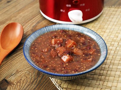 食譜-山藥小米紅豆粥