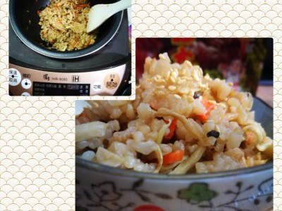 食譜-五目炊飯