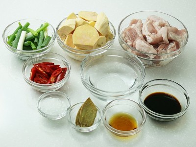 食譜-地瓜燒肉