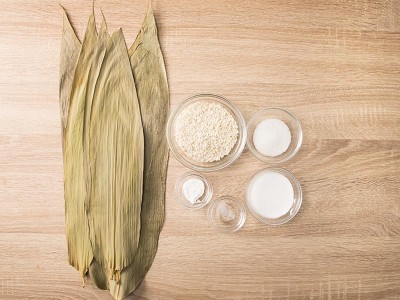 食譜-椰香甜粽